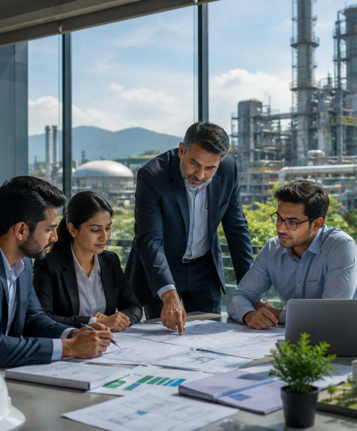 Lio Environmental Solutions team providing industrial environmental services