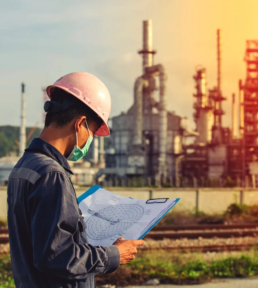 Industrial environmental compliance project execution